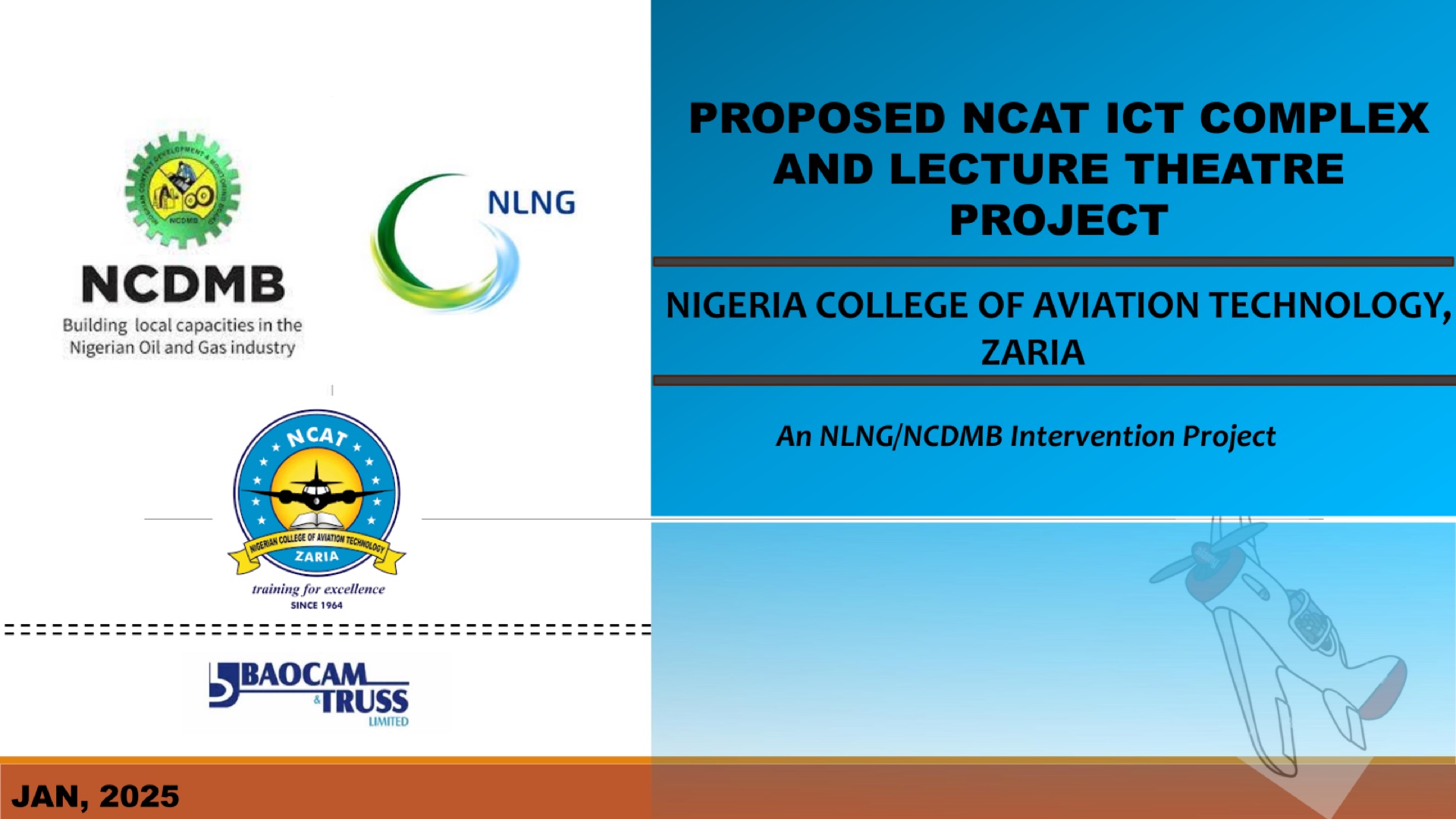 Nigeria College of Aviation Technology (NCAT) — ICT Complex & Lecture Theatre